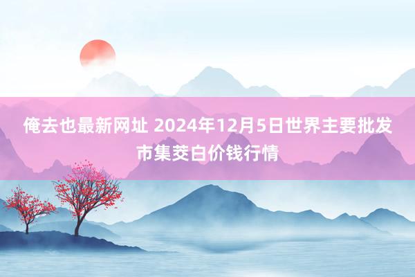 俺去也最新网址 2024年12月5日世界主要批发市集茭白价钱行情
