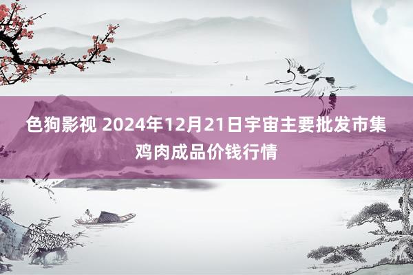 色狗影视 2024年12月21日宇宙主要批发市集鸡肉成品价钱行情