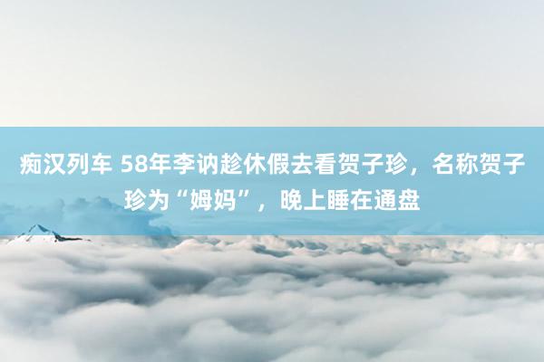 痴汉列车 58年李讷趁休假去看贺子珍，名称贺子珍为“姆妈”，晚上睡在通盘