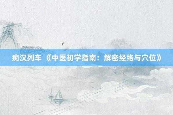 痴汉列车 《中医初学指南：解密经络与穴位》